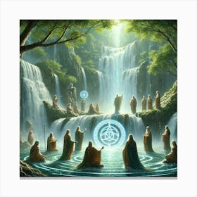 Spiritual Beginnings Cascade Sovereignty Canvas Print