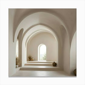 Arched Hallway 6 Canvas Print