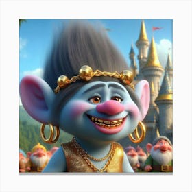 Trolls 9 Canvas Print