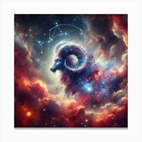 Aries Nebula #3 Canvas Print