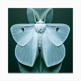 White Moth Canvas Print