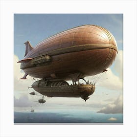 Leonardo Diffusion Xl Airship 1 Canvas Print