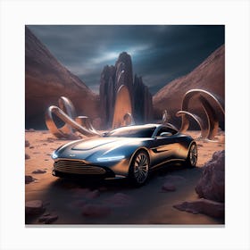 Aston Martin Db9 6 Canvas Print