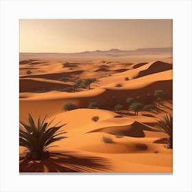 Sahara Desert 89 Canvas Print