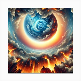 Aeon Of Fire Canvas Print