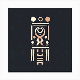 Nsibidi uwa Canvas Print