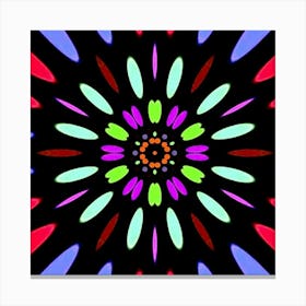 Psychedelic Flower 27 Canvas Print