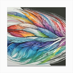 Feathers 14 Canvas Print