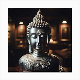 Buddha Statue 1 Canvas Print