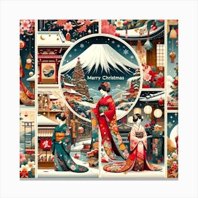 Christmas in Japan Culture 1 Canvas Print
