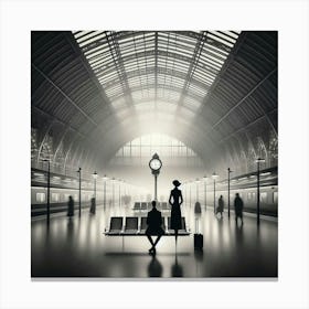 London Station 1 Canvas Print