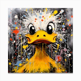 Colorful Duck Canvas Print