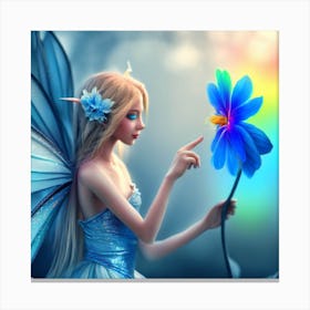 Fairy Flower Canvas Print