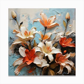 Lilys 3 Canvas Print