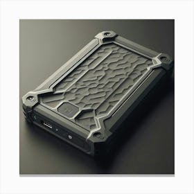 Rugged Hard Drive Canvas Print