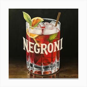 Negro Canvas Print