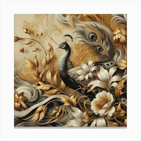 Peacock 5 Canvas Print