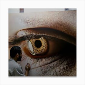 Eye Of The Tiger Canvas Print