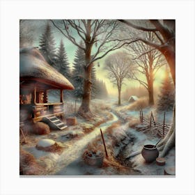 Winter Scene Canvas Print