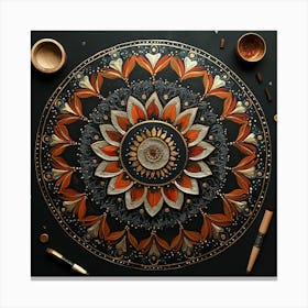 Mandala Mandala Canvas Print