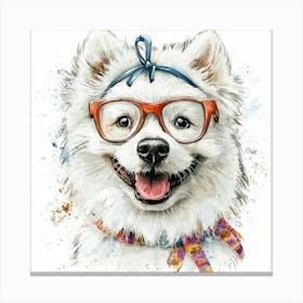 Samoyed 13 Canvas Print