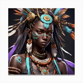 Witch doctor Canvas Print