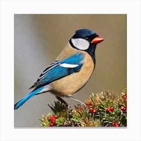 Blue Tit 87 Canvas Print