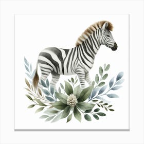 Zebra 3 Canvas Print