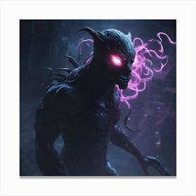 Demon Canvas Print