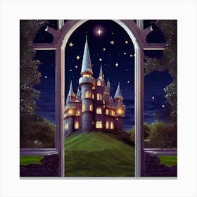 Fairytale Castle Canvas Print