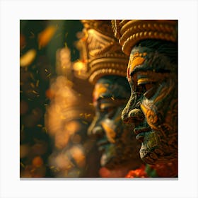 Buddhist Temple 6 Canvas Print