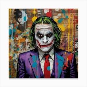 Joker 4 Canvas Print