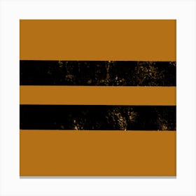 Black Stripes Canvas Print