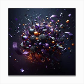 Abstract 3d Art 1 Canvas Print