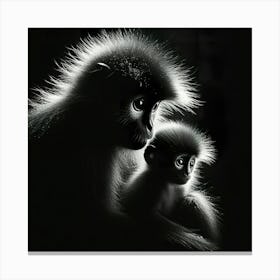 Mother And Child 6 Canvas Print