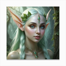 Elf Girl 3 Canvas Print