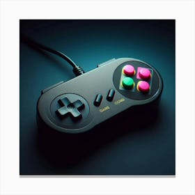 Video Game Controller 2 Canvas Print