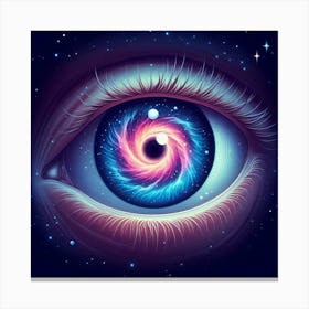 Galaxy Eye 1 Canvas Print