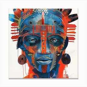 African Woman 2 Canvas Print