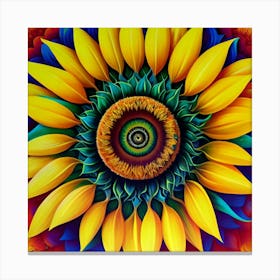 Sunflower 17 Canvas Print