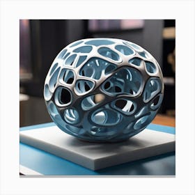 3d Printed Sphere Canvas Print