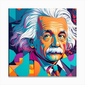 Albert Einstein Canvas Print