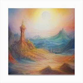 Ethereal Landscape Canvas Print