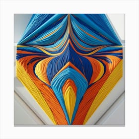 Paper Sculpture Canvas Print