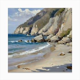 Beautiful Beach Canvas Print