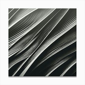 Organic Monochromatic_#7 Canvas Print