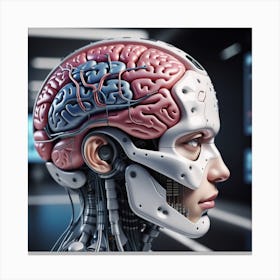 Cyborg 68 Canvas Print