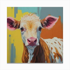 Cute Calf 2 Canvas Print