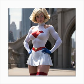 Dc Comics Supergirl Canvas Print