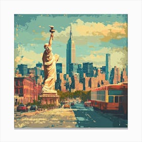 New York City Art Canvas Print